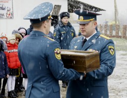 В преддверии празднования 370-летия пожарной охраны запущена эстафета первого пожарного ствола