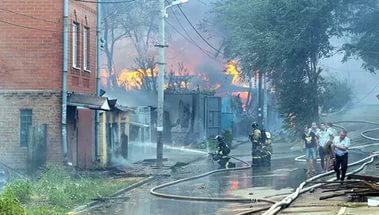 Пожары в Ростове